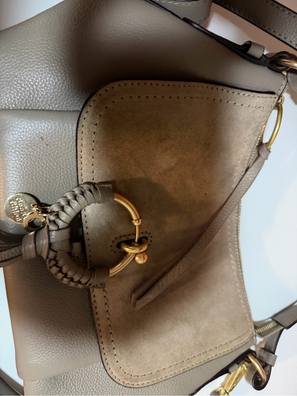 See by Chloe Joan Handbag - small in grey color - Picture 9 of 15